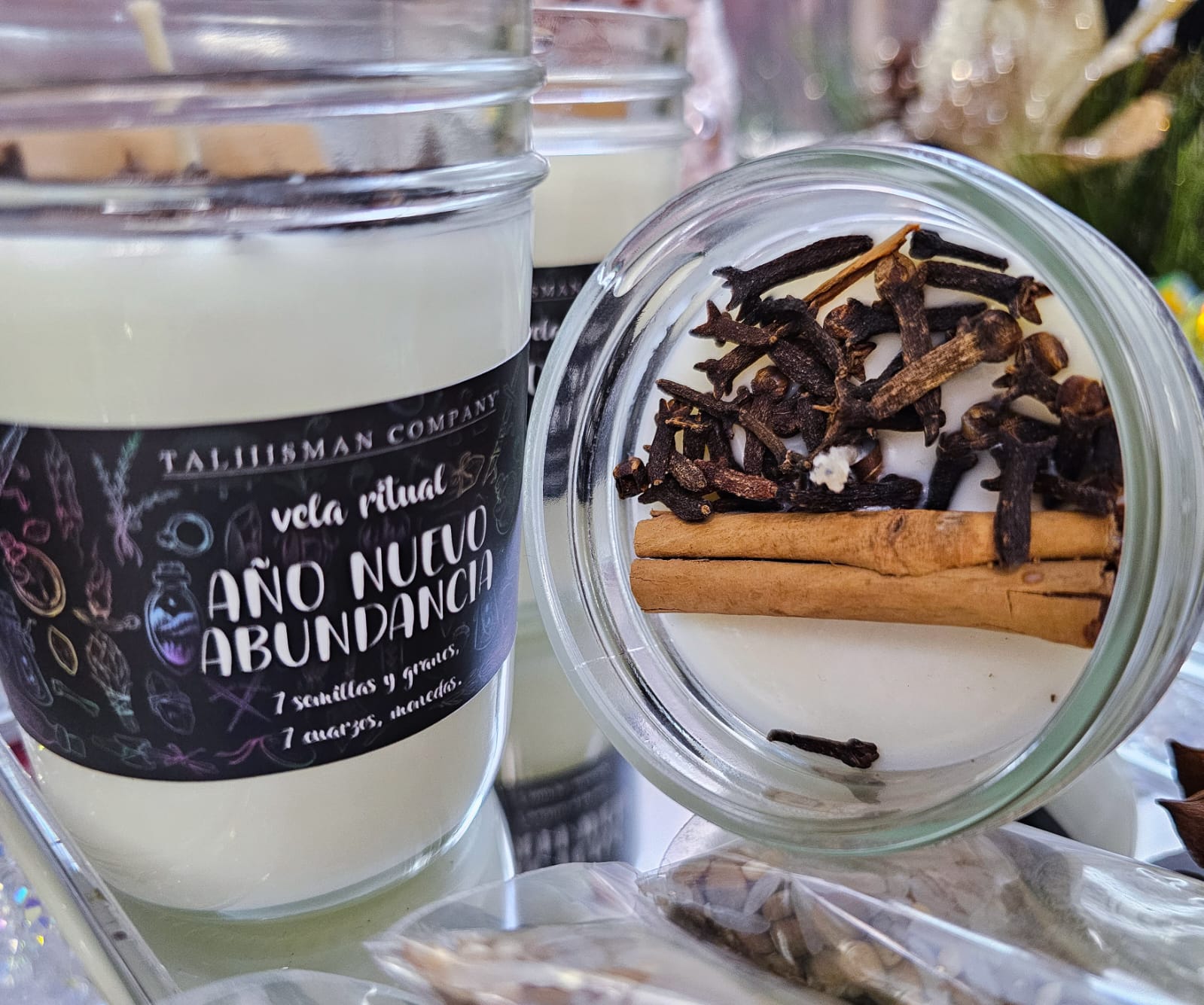 Taliiisman Tienda Online: VELA RITUAL AÑO NUEVO ABUNDANCIA